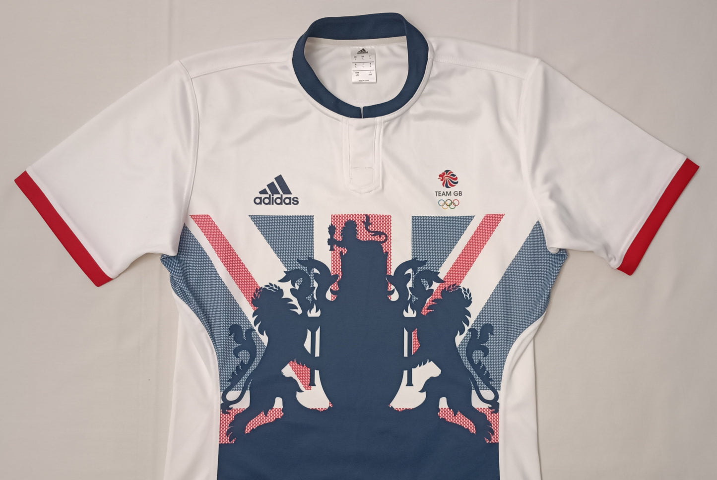 (L) Adidas Great Britain Team 2016 Rio Jersey тениска