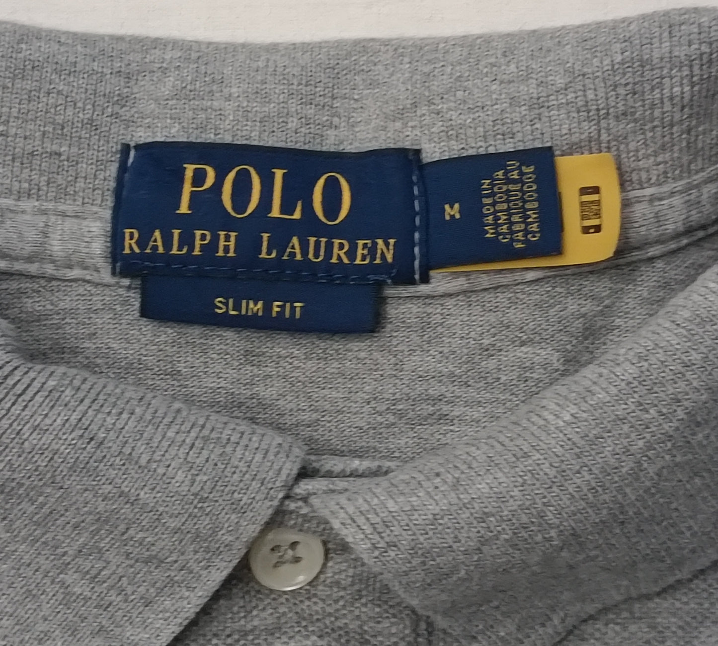 (M) POLO Ralph Lauren Shirt поло тениска