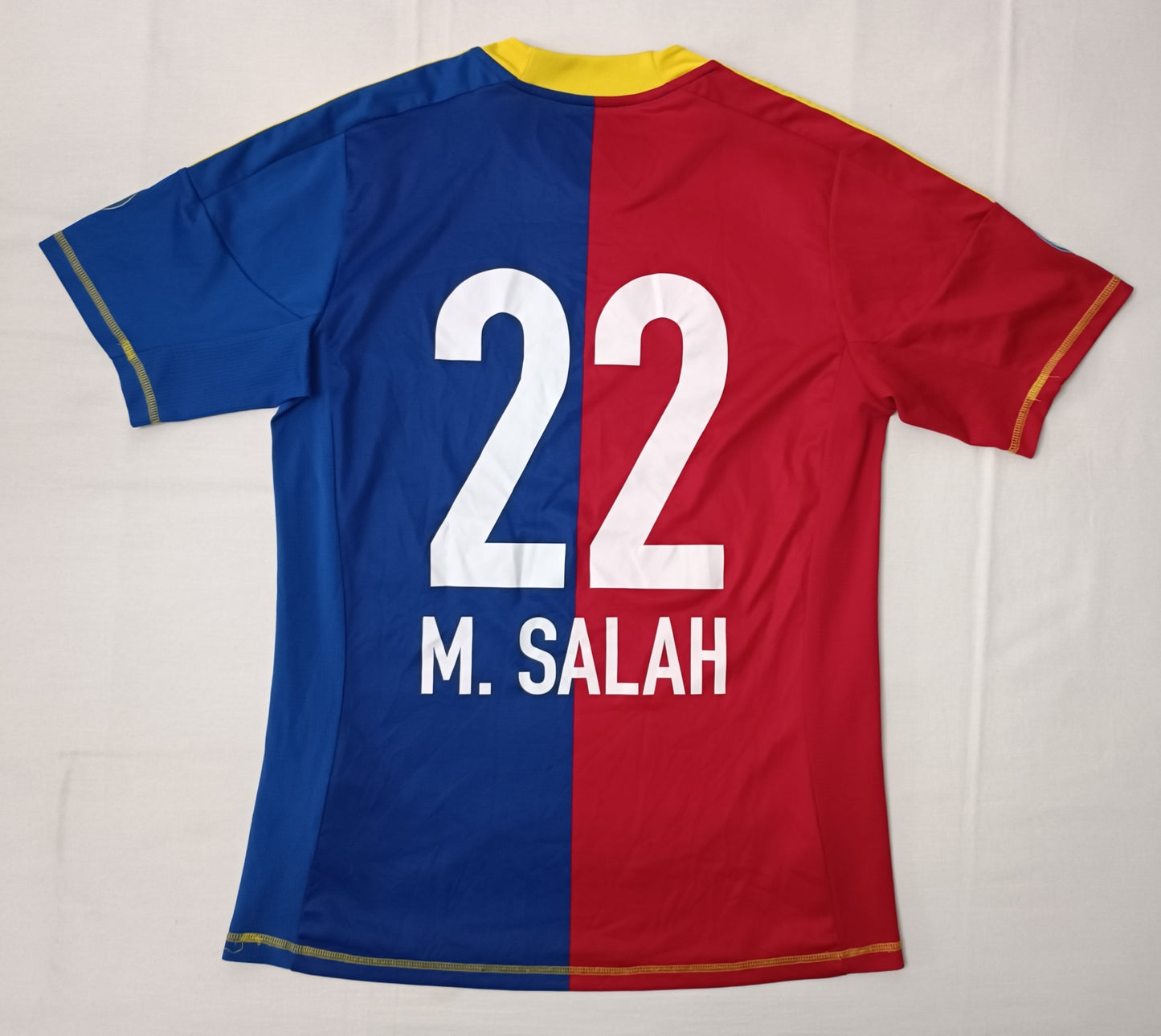 (S) Adidas FC Basel #22 M. Salah home Jersey тениска