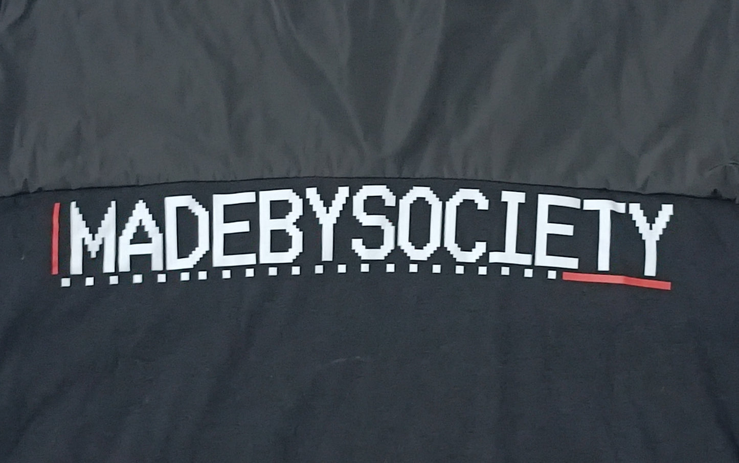 (L) Made By Society Short Sleeve Hoodie горнище