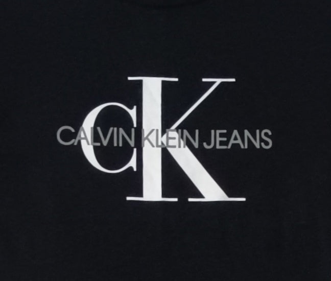 (ДАМСКО) (XS) Calvin Klein Jeans Logo T-Shirt тениска