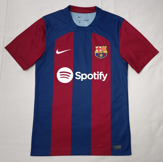 (S) Nike DRI-FIT FC Barcelona 2023/24 Home Jersey тениска