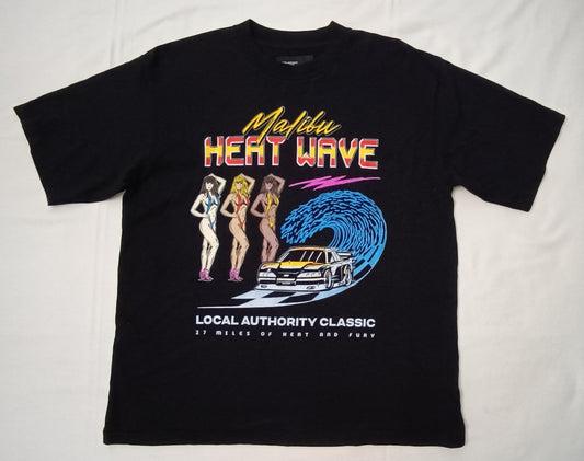 (M) Malibu Heat Wave Local Authority Los Angeles T-Shirt тениска