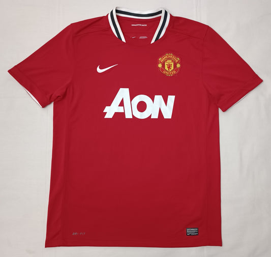 (L) Nike DRI-FIT Manchester United Home Jersey тениска