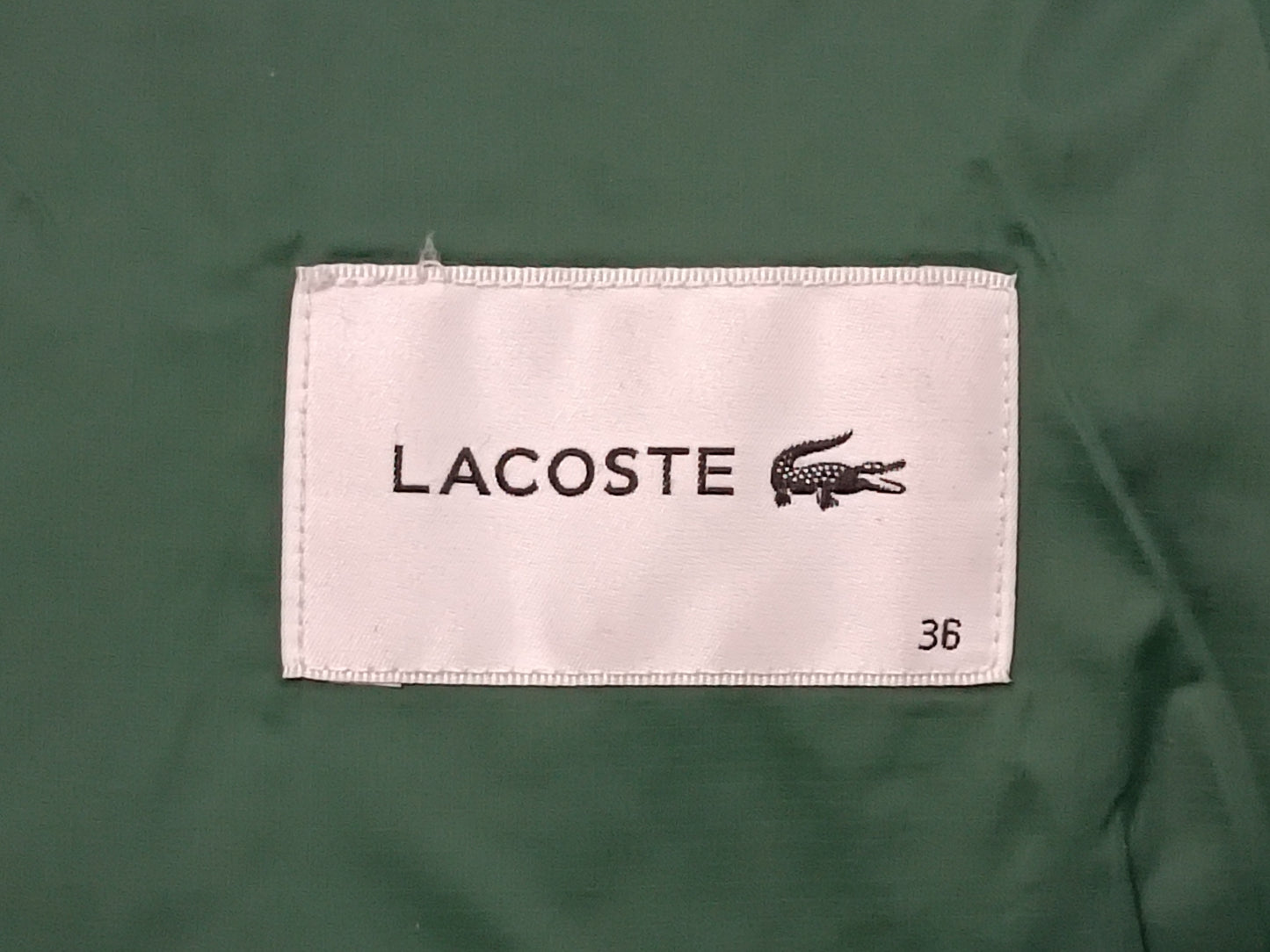 (ДАМСКО) (S) Lacoste Down Puffer Bomber Jacket яке