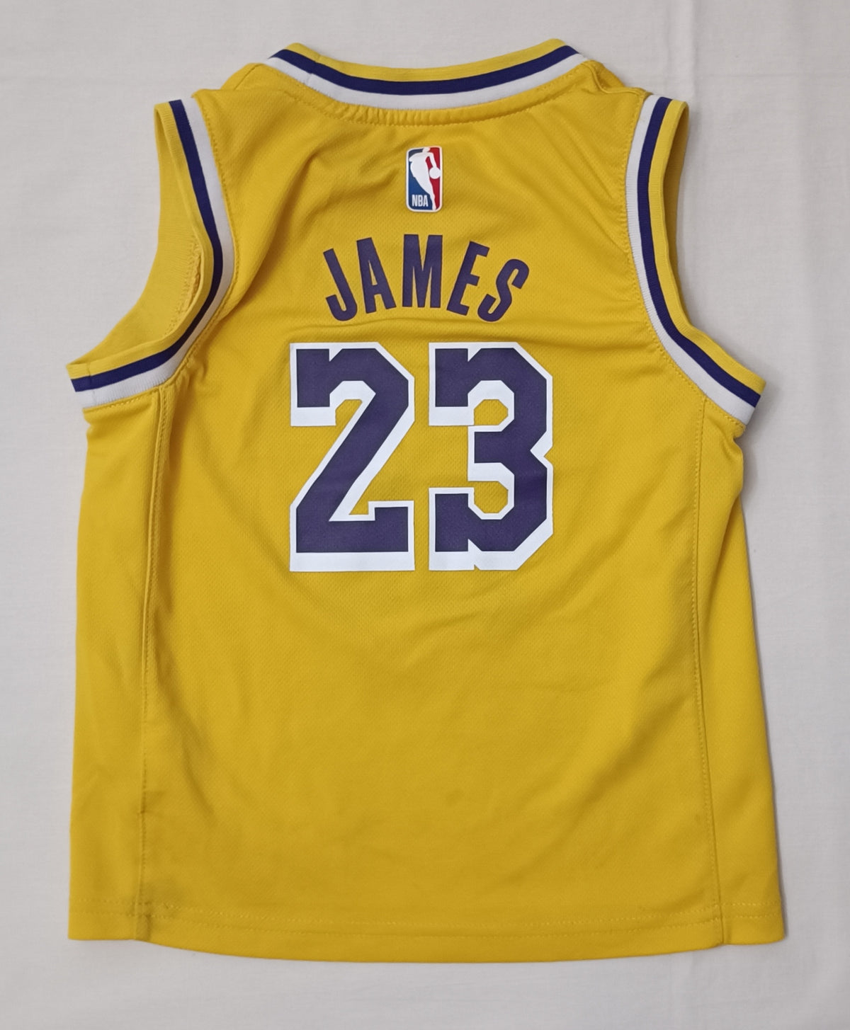 (ДЕТСКО) Nike NBA LA Lakers #23 LeBron James Jersey потник