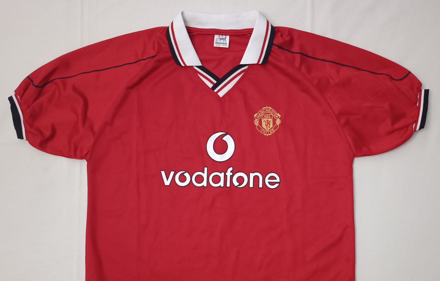 (L) Manchester United #7 Beckham Jersey тениска