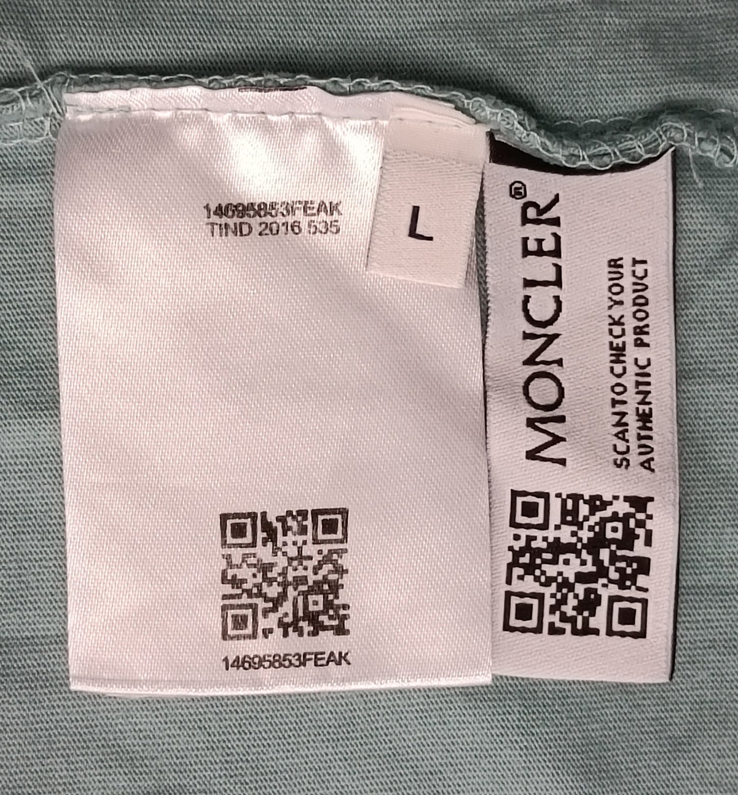 (L) Moncler T-Shirt тениска