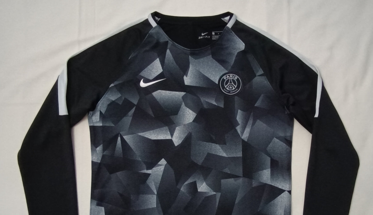 (ДЕТСКО) (Ръст 147-158см) Nike DRI-FIT PSG Paris Saint-Germain Long Sleeve Top блуза
