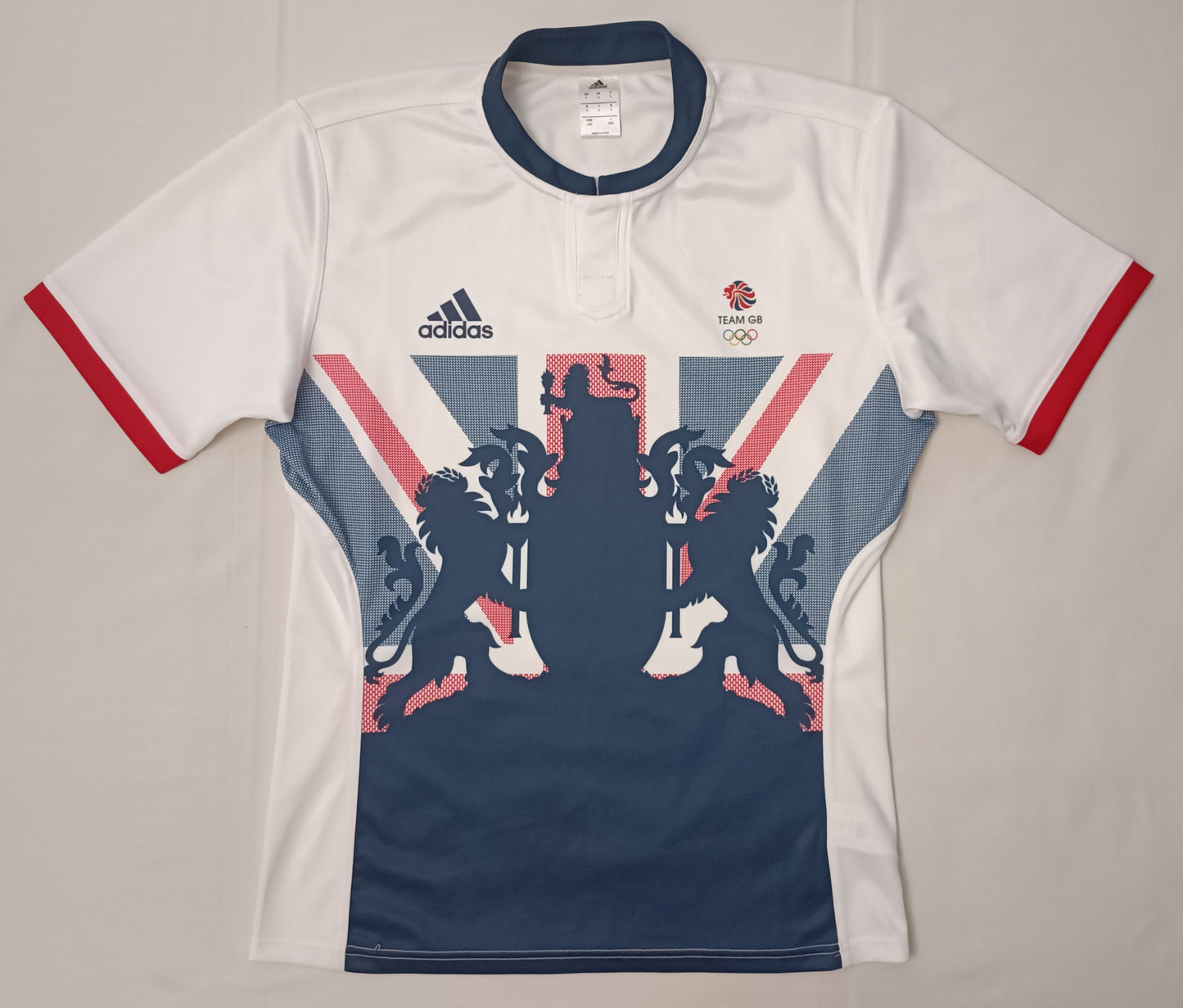 (L) Adidas Great Britain Team 2016 Rio Jersey тениска