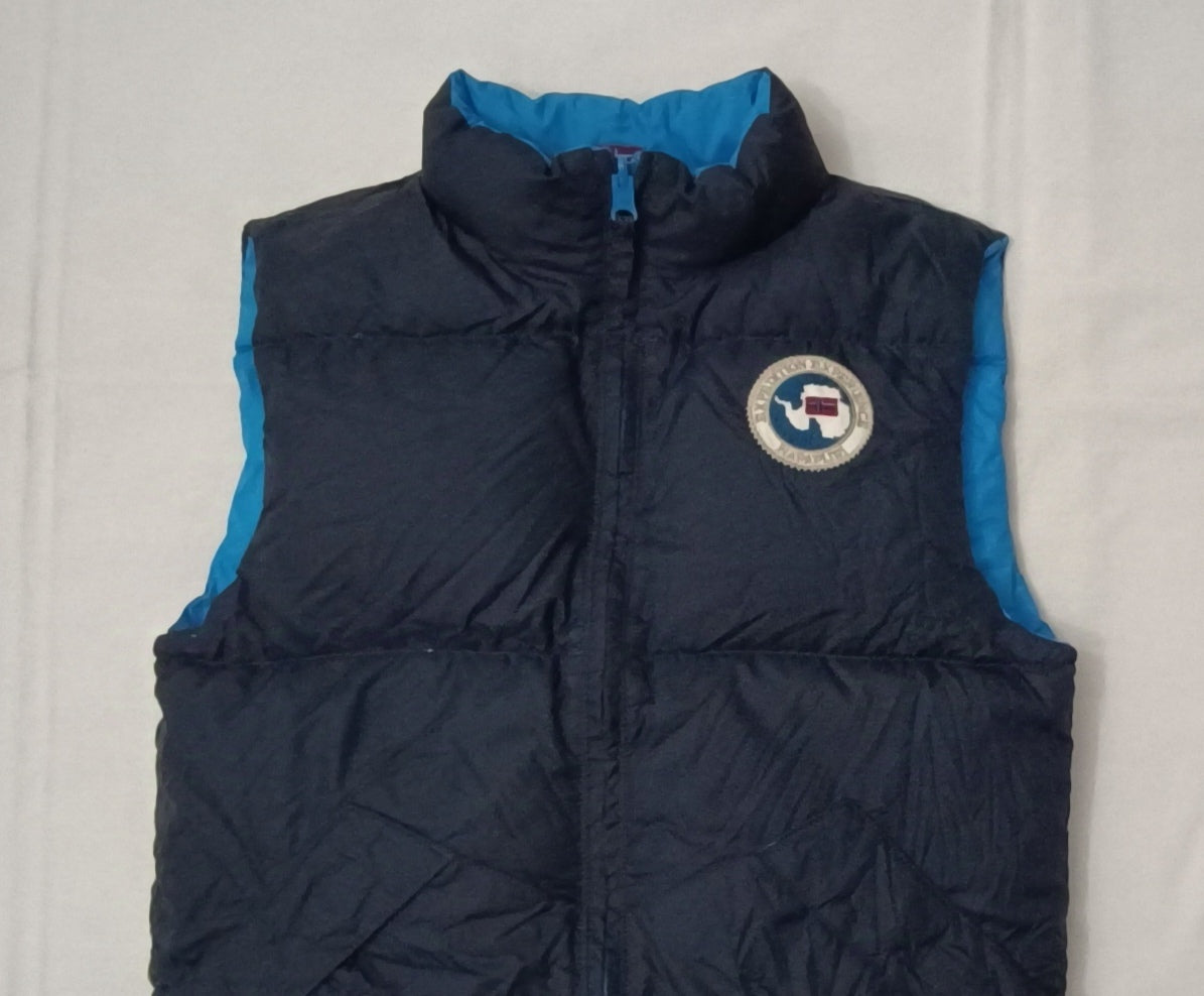 (ДЕТСКО) (Ръст 128-140см) Napapijri Down Reversible Vest пухен елек с две лица