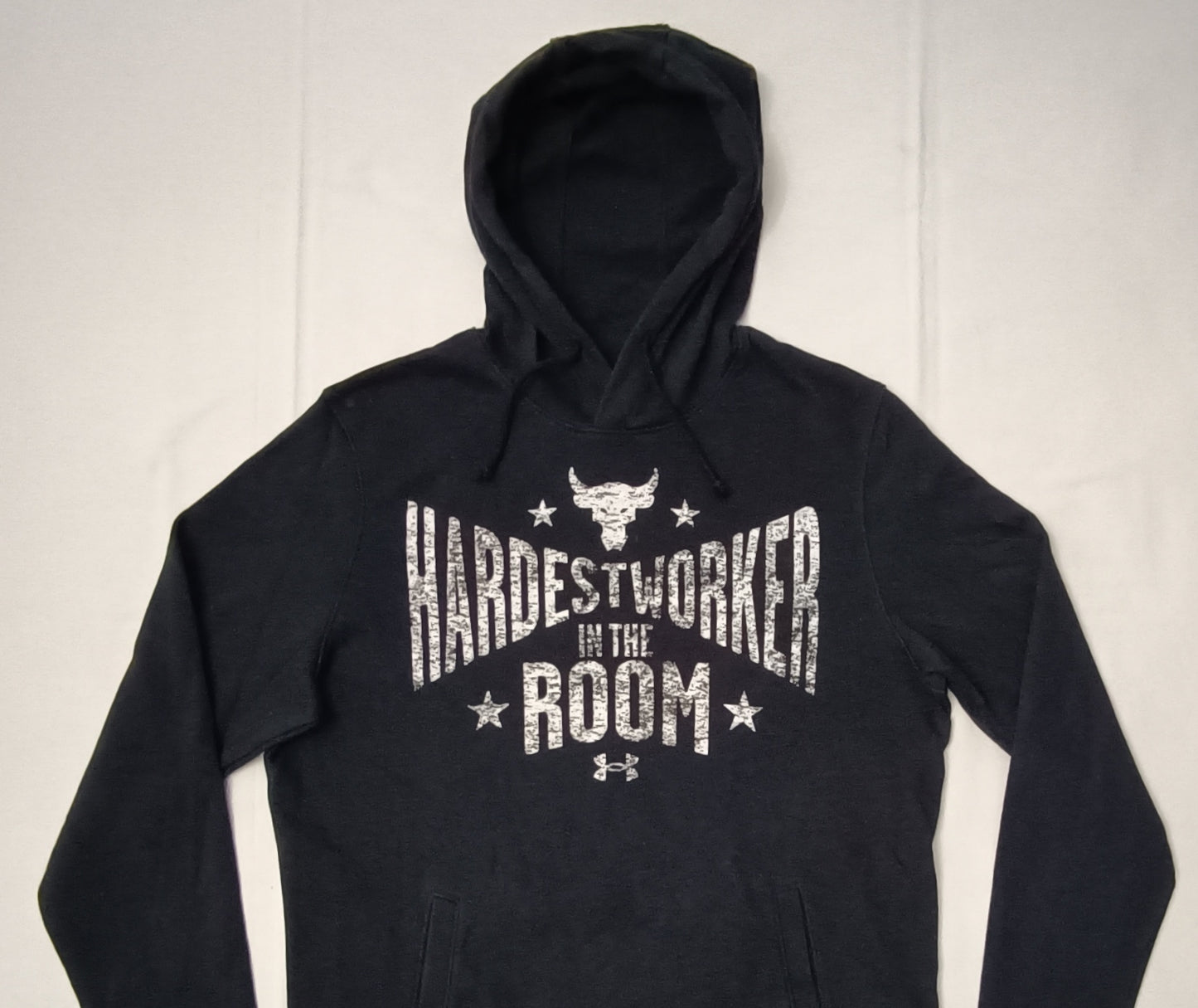 (S) Under Armour UA x The Rock Project Hoodie Sweatshirt горнище