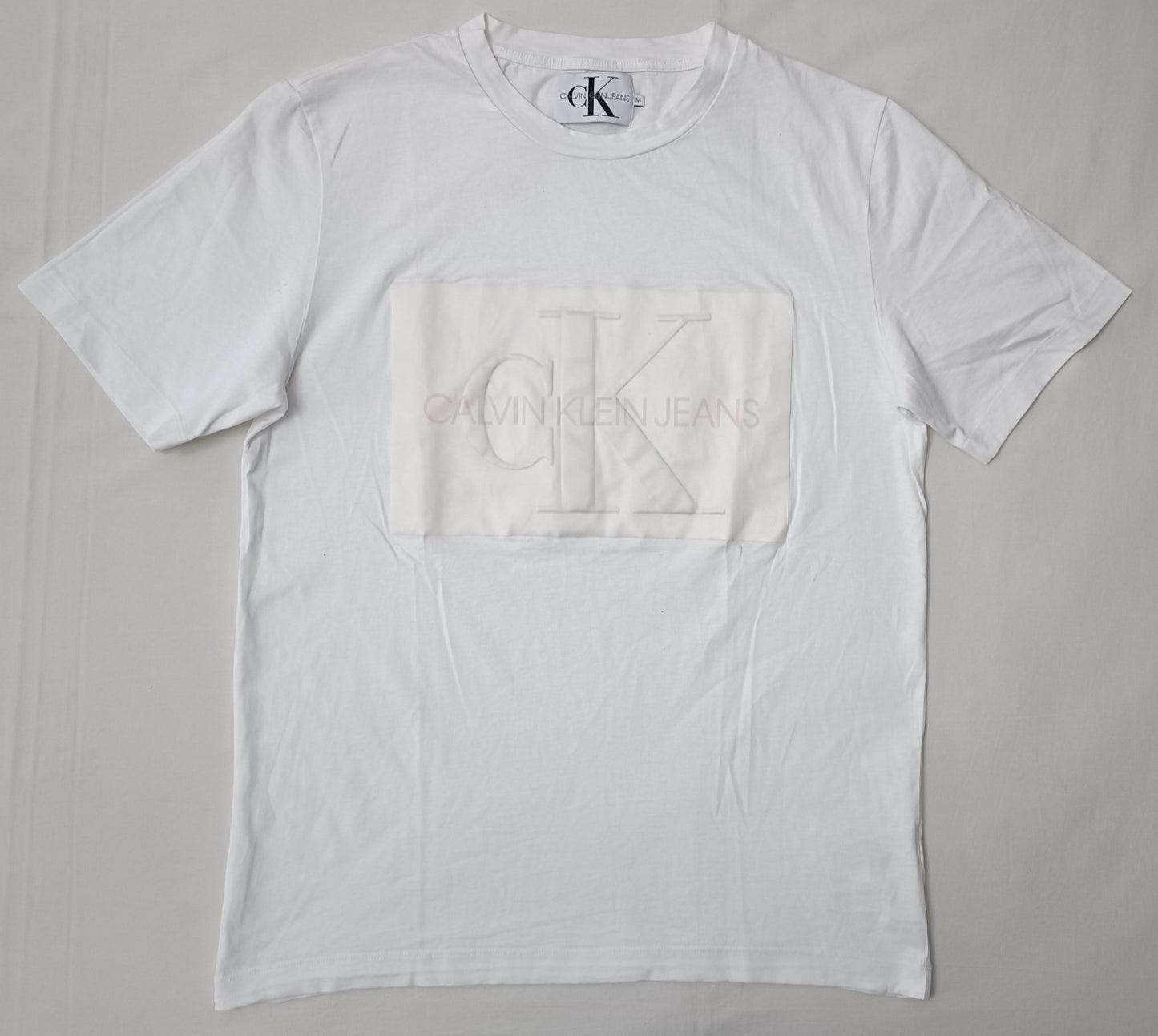 (M) Calvin Klein Jeans Logo T-Shirt тениска