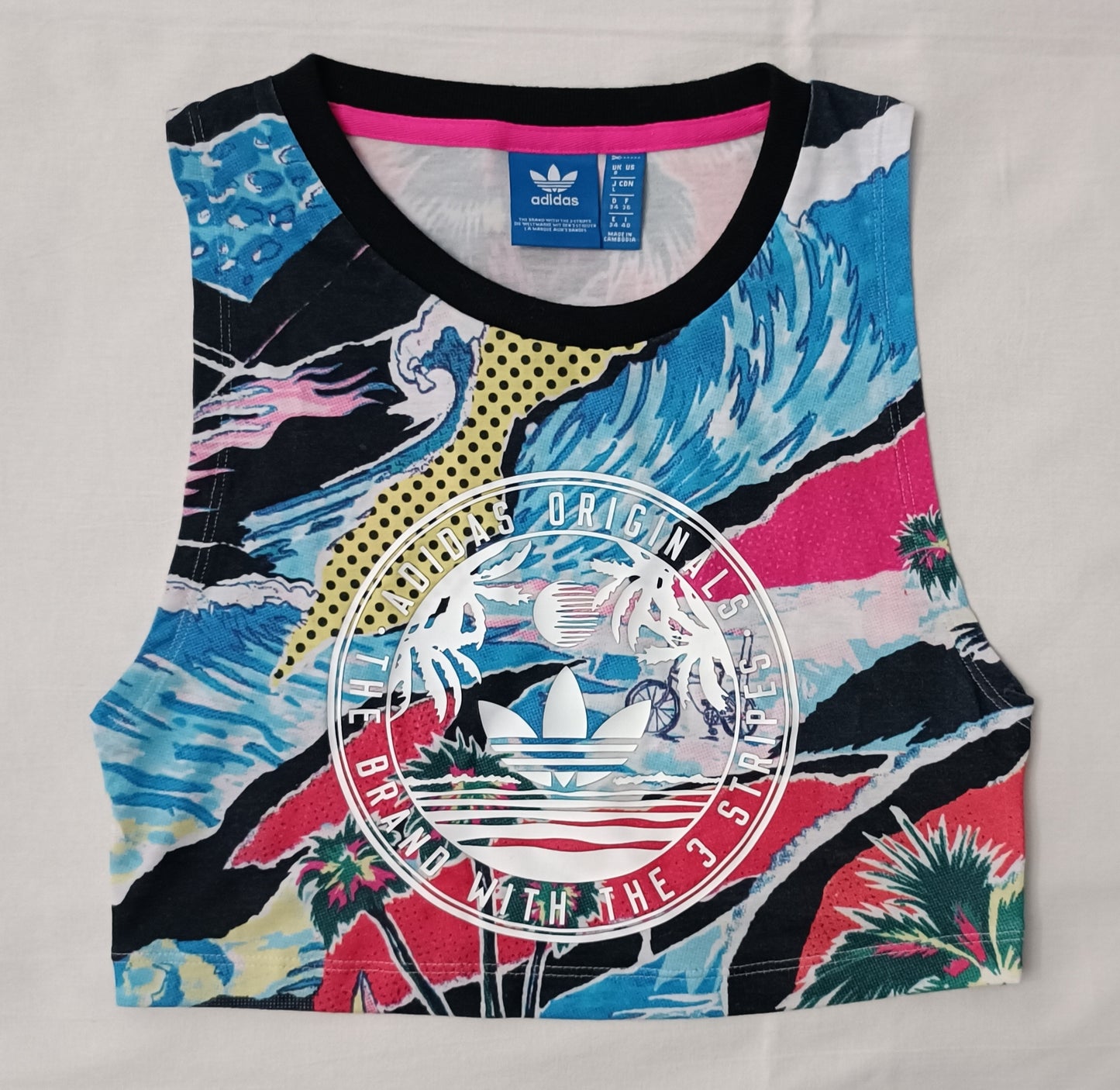 (ДАМСКО) (S) Adidas Originals Cropped Tank Top потник