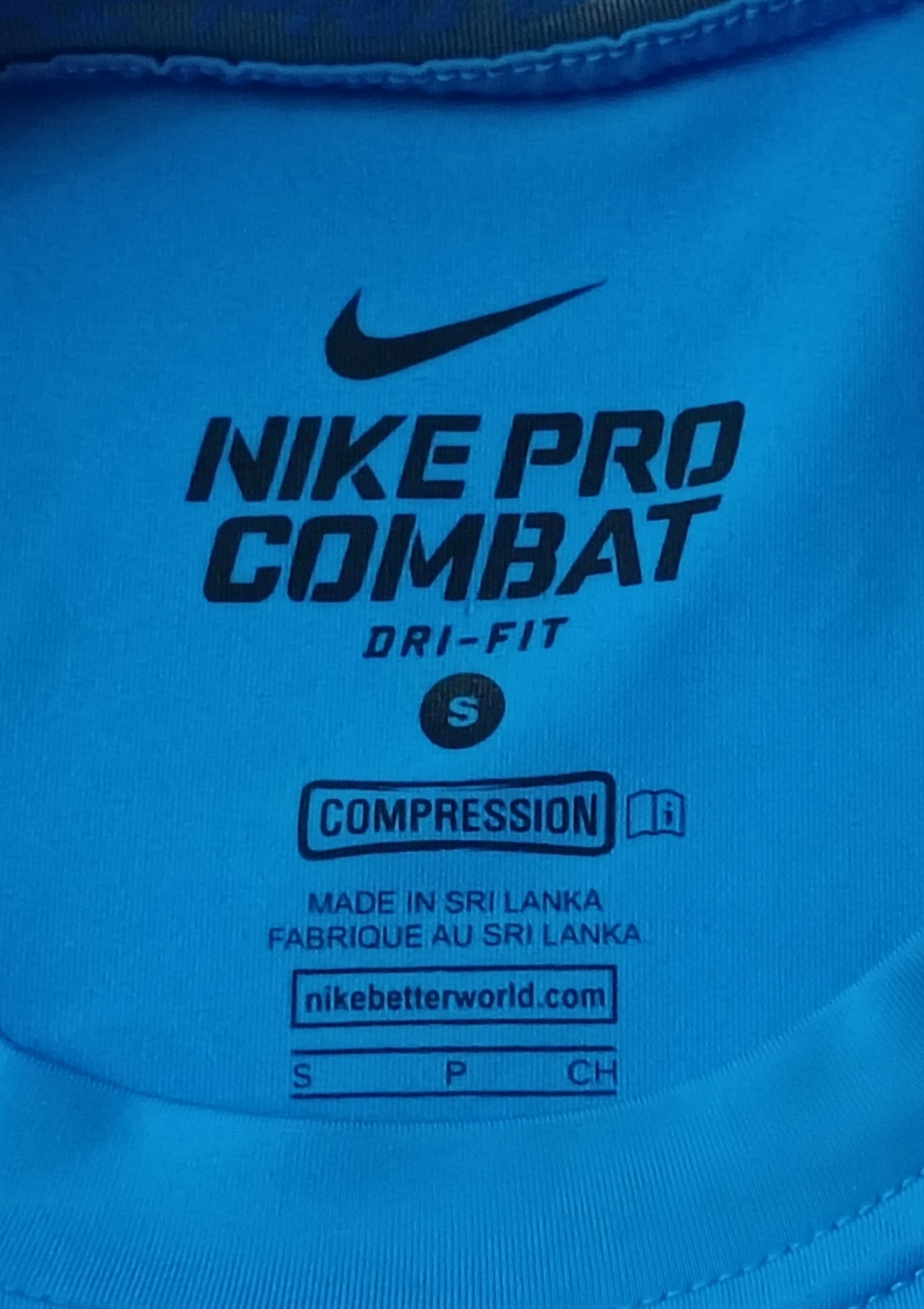 (S) Nike PRO Combat DRI-FIT Compression Tee тениска