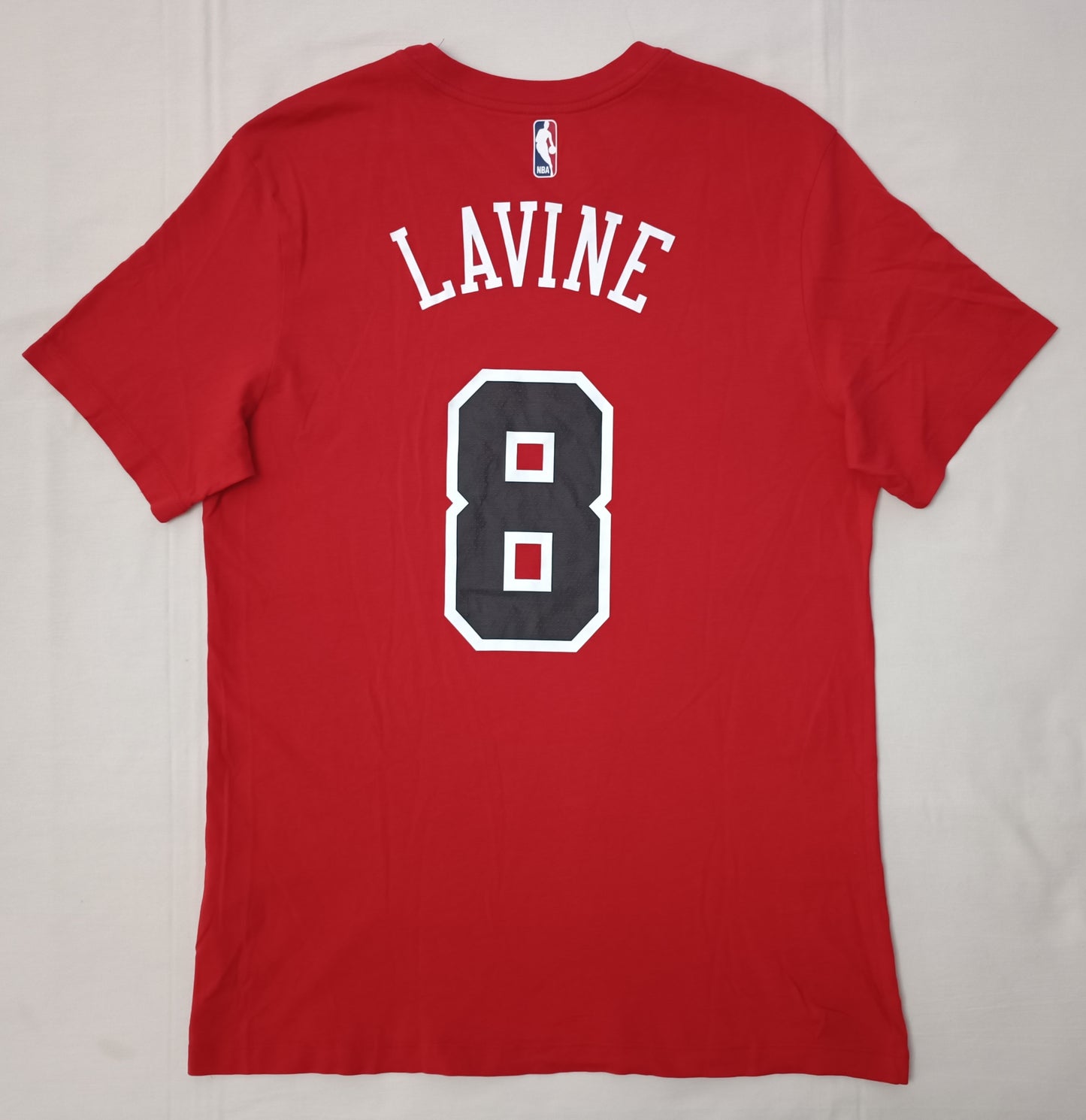 (M) Nike NBA Chicago Bulls #8 Lavine Shirt тениска