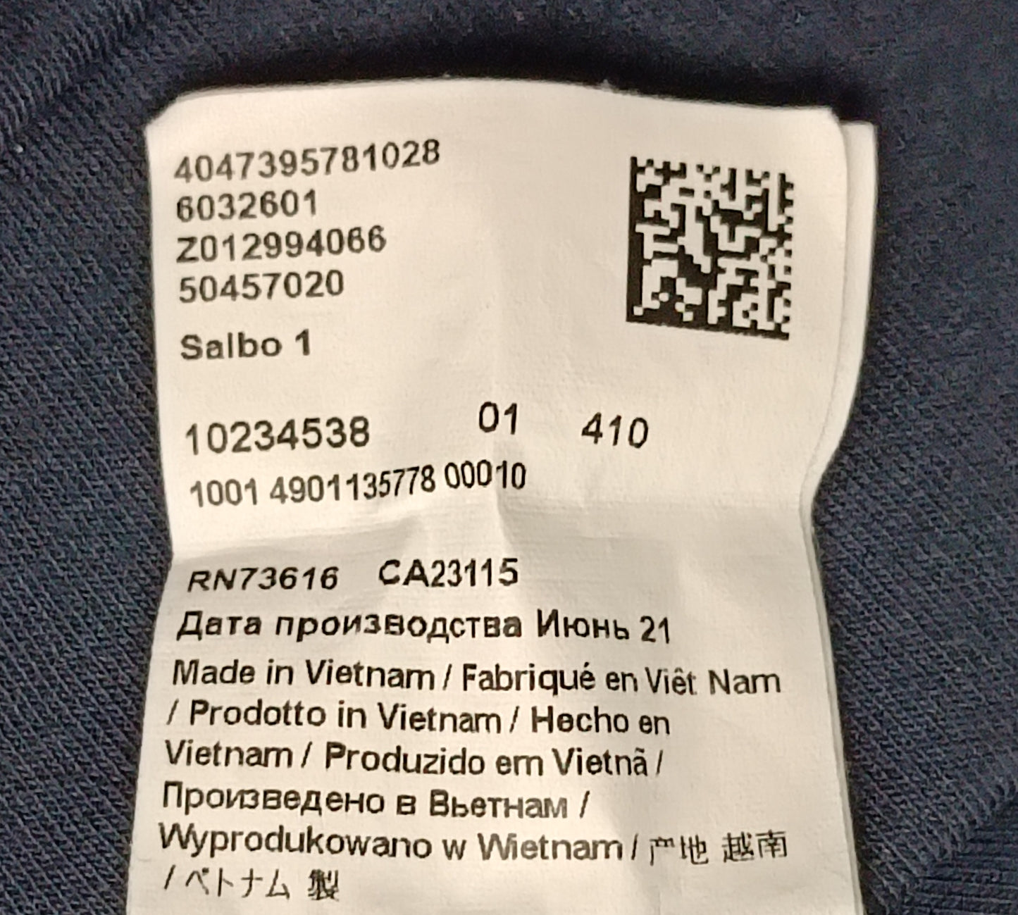 (2XL) Hugo Boss Salbo 1 Sweatshirt горнище