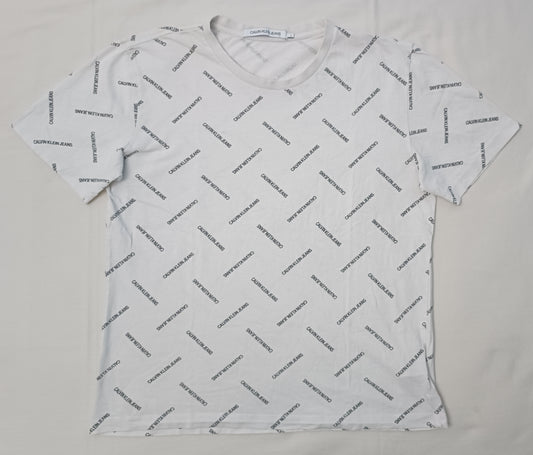 (L) Calvin Klein Jeans Shirt тениска