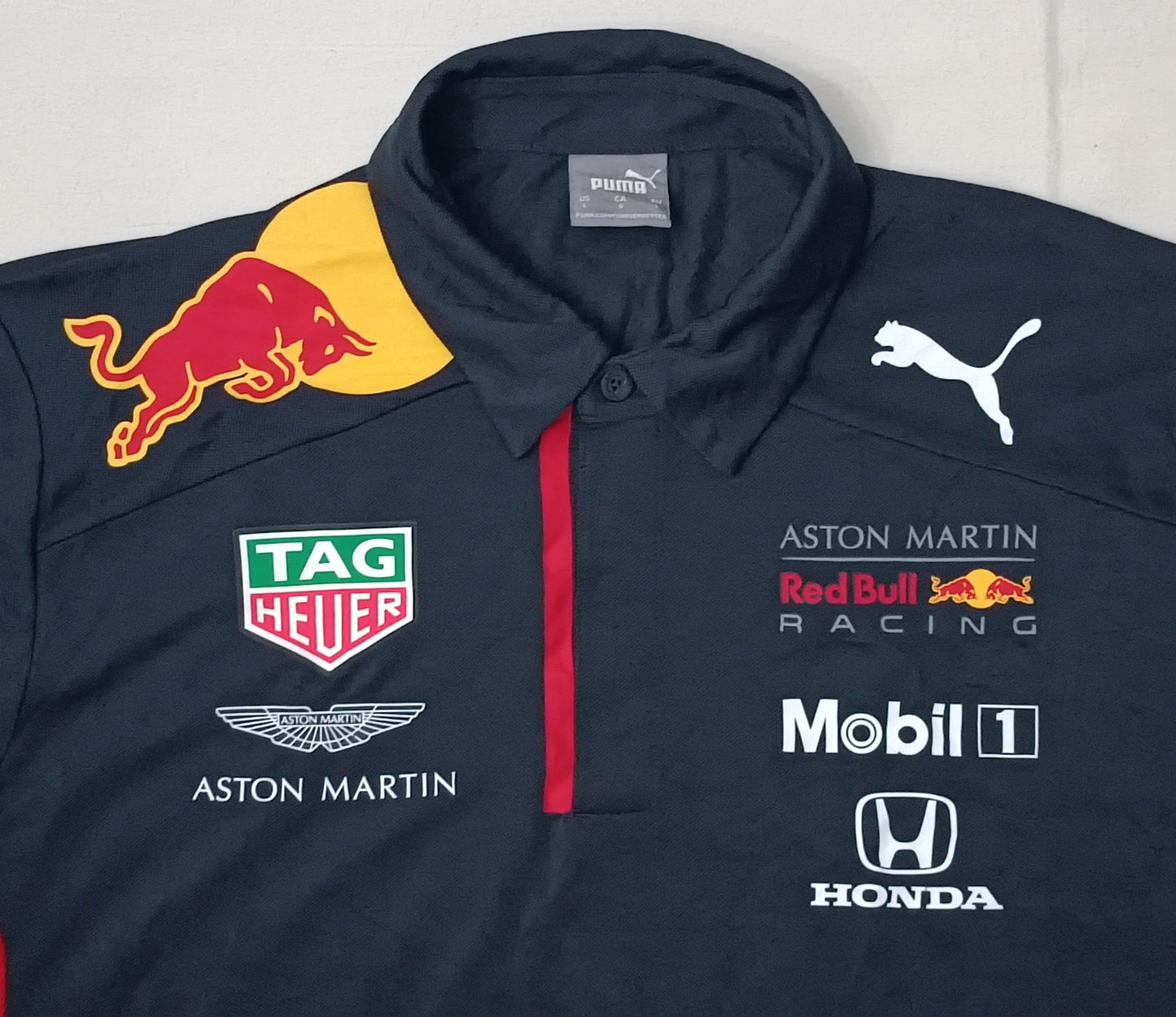 (L) Puma Red Bull Racing Shirt тениска