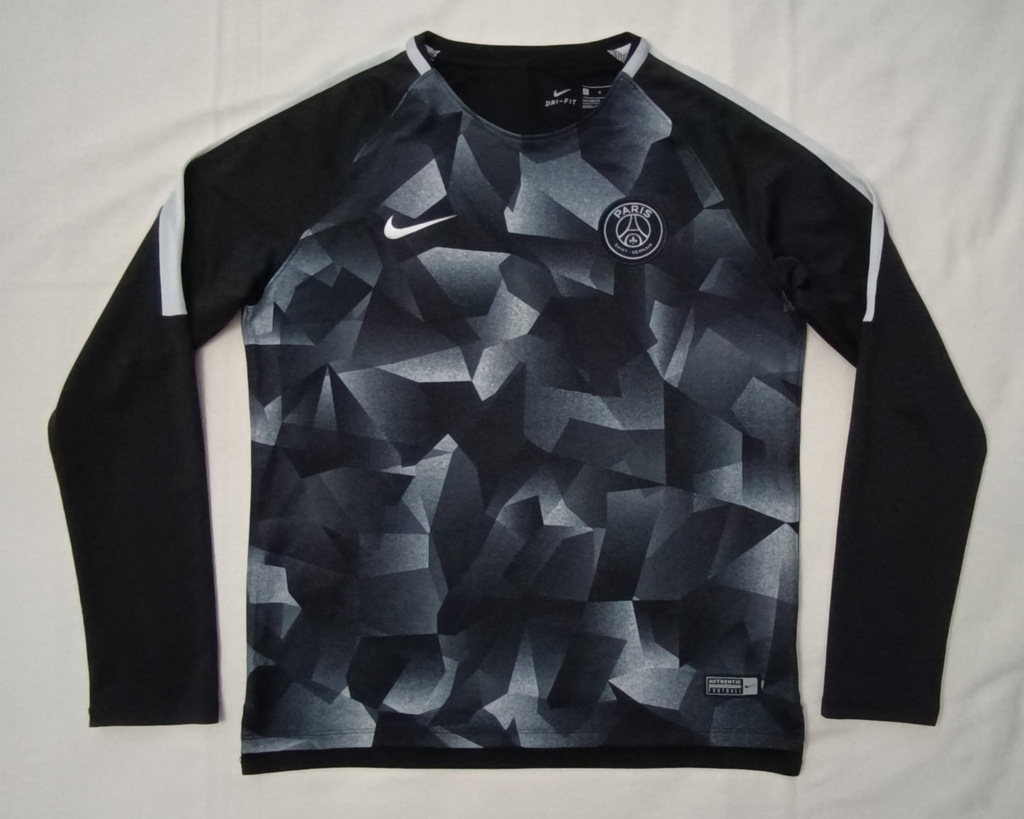 (ДЕТСКО) (Ръст 147-158см) Nike DRI-FIT PSG Paris Saint-Germain Long Sleeve Top блуза