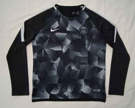 (ДЕТСКО) (Ръст 147-158см) Nike DRI-FIT PSG Paris Saint-Germain Long Sleeve Top блуза