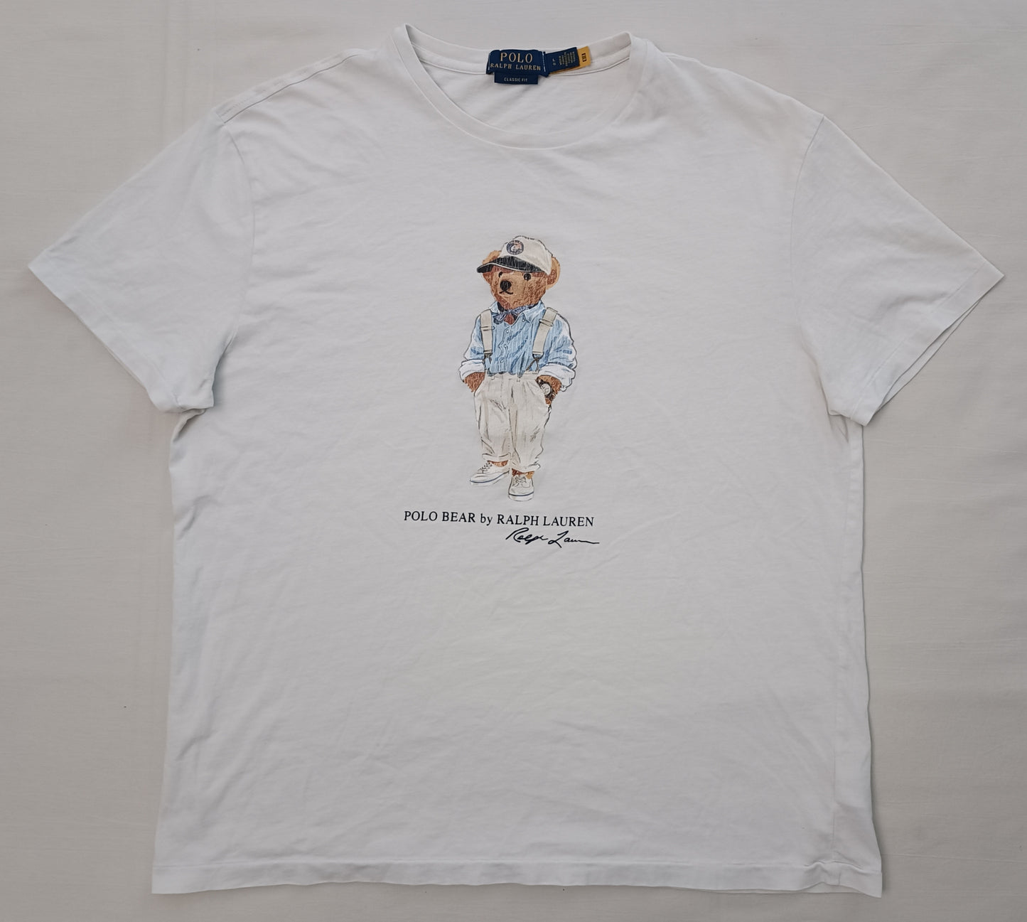 (L) POLO Ralph Lauren Polo Bear Shirt тениска