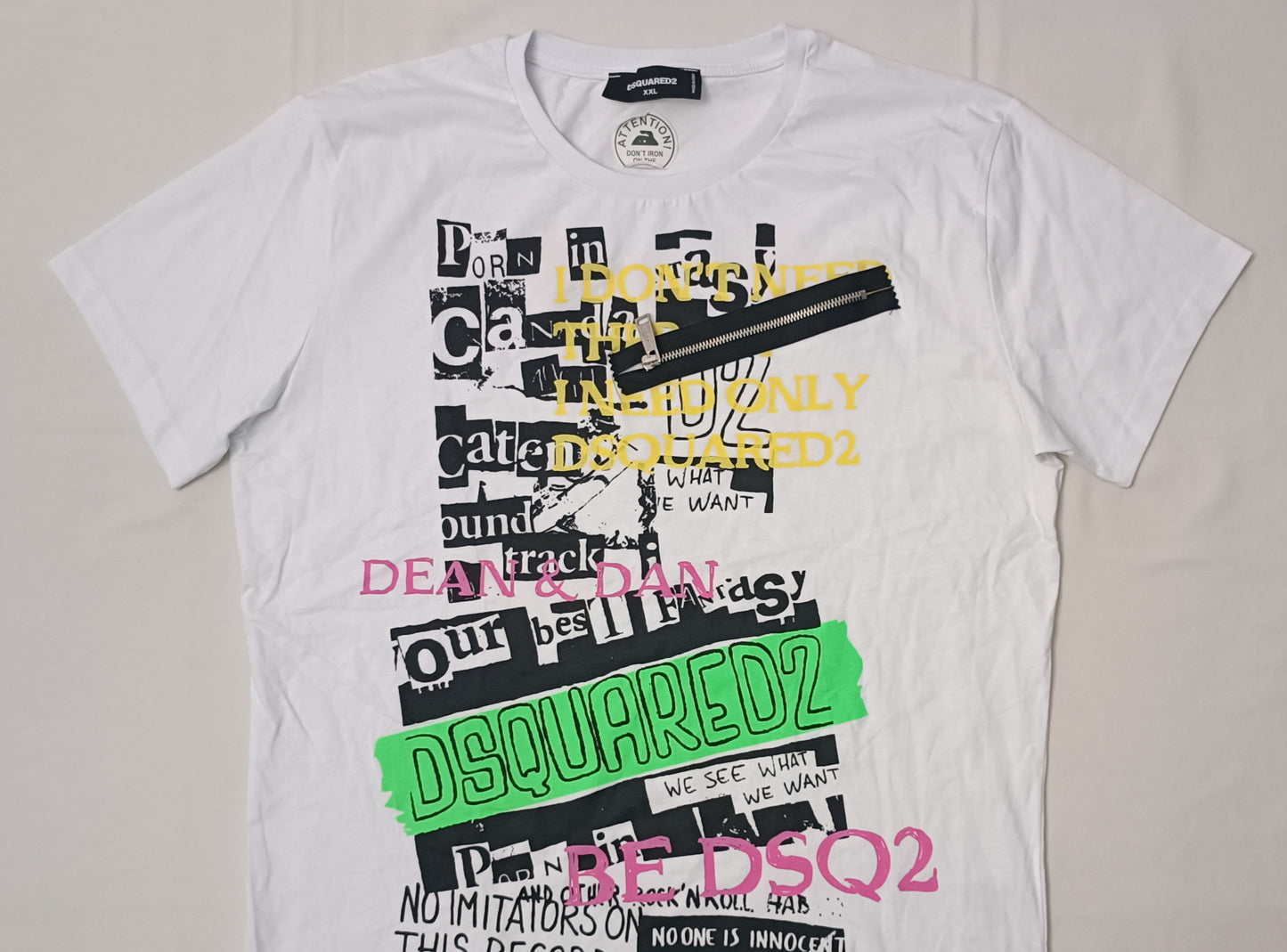 (XL) DSQUARED2 Back On The Planet Tee тениска