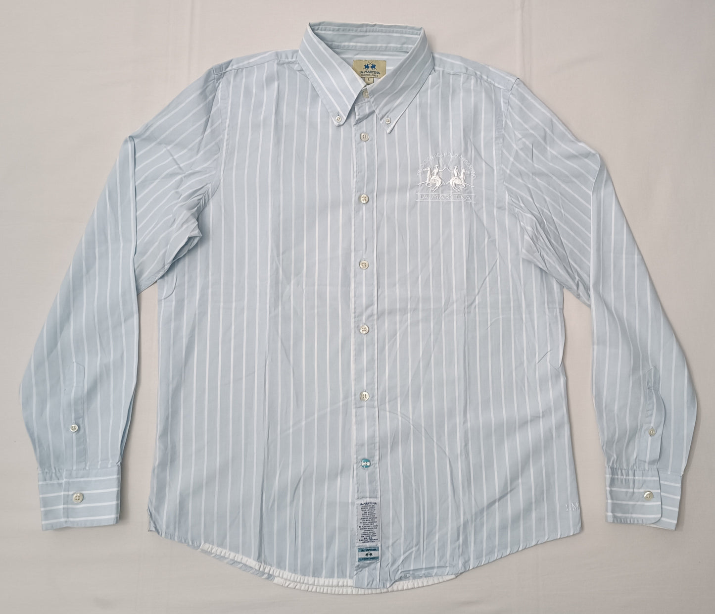 (L) La Martina Long Sleeve риза