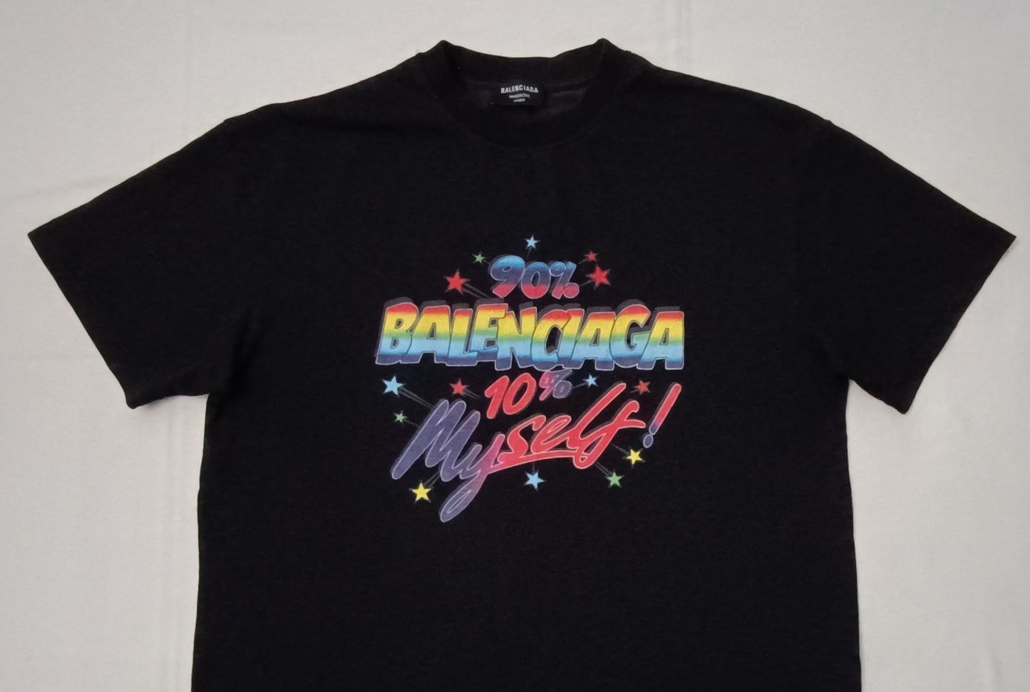 (2XL) Balenciaga 90% Balenciaga 10% My Self T-Shirt тениска