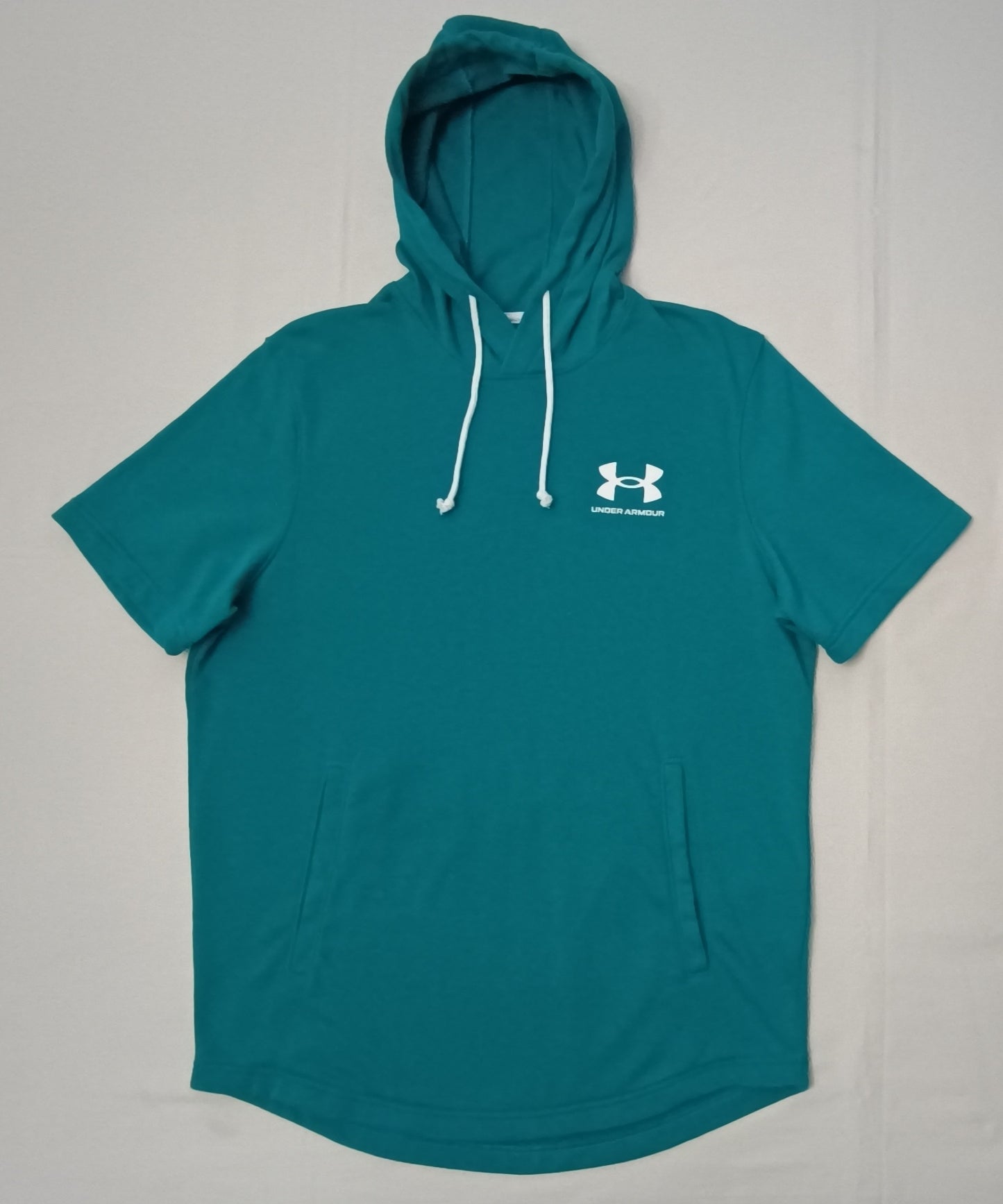 (M) Under Armour UA Short Sleeve Hoodie горнище
