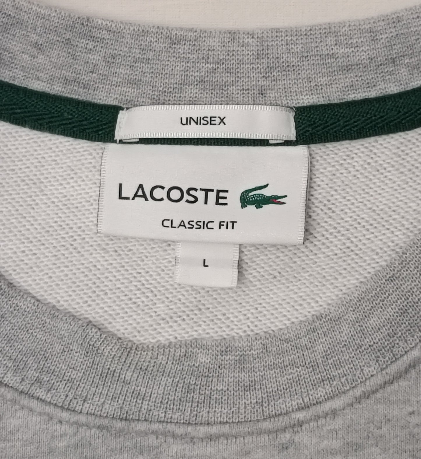 (L) Lacoste Fleece Sweatshirt горнище