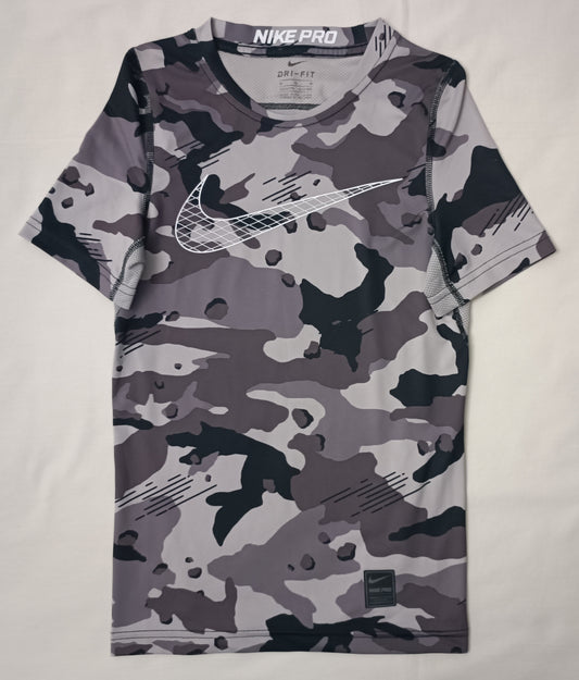 (ДЕТСКО) (Ръст 137-147см) Nike PRO DRI-FIT Camouflage Shirt тениска