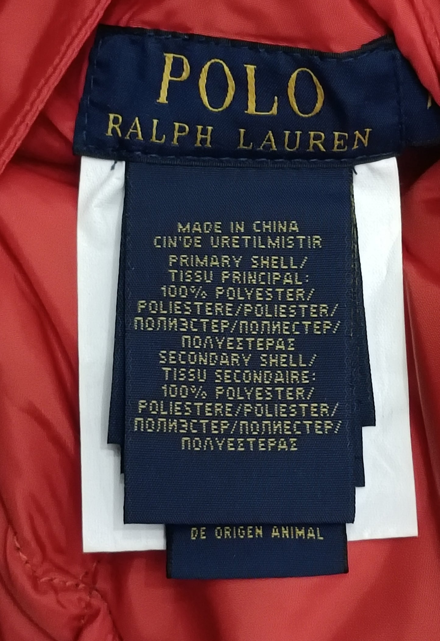 (ДАМСКО) (L) POLO Ralph Lauren Down Reversible Puffer Vest пухен елек