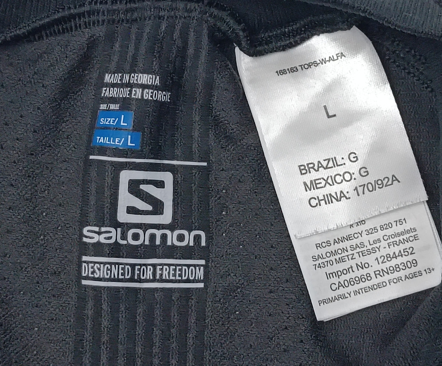 (ДАМСКО) (L) Salomon Lightweight Long Sleeve Top горнище
