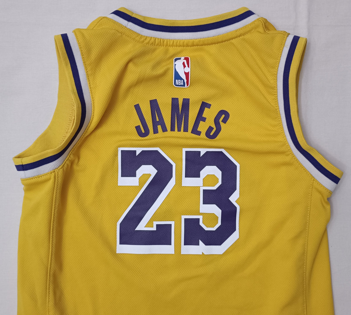 (ДЕТСКО) Nike NBA LA Lakers #23 LeBron James Jersey потник