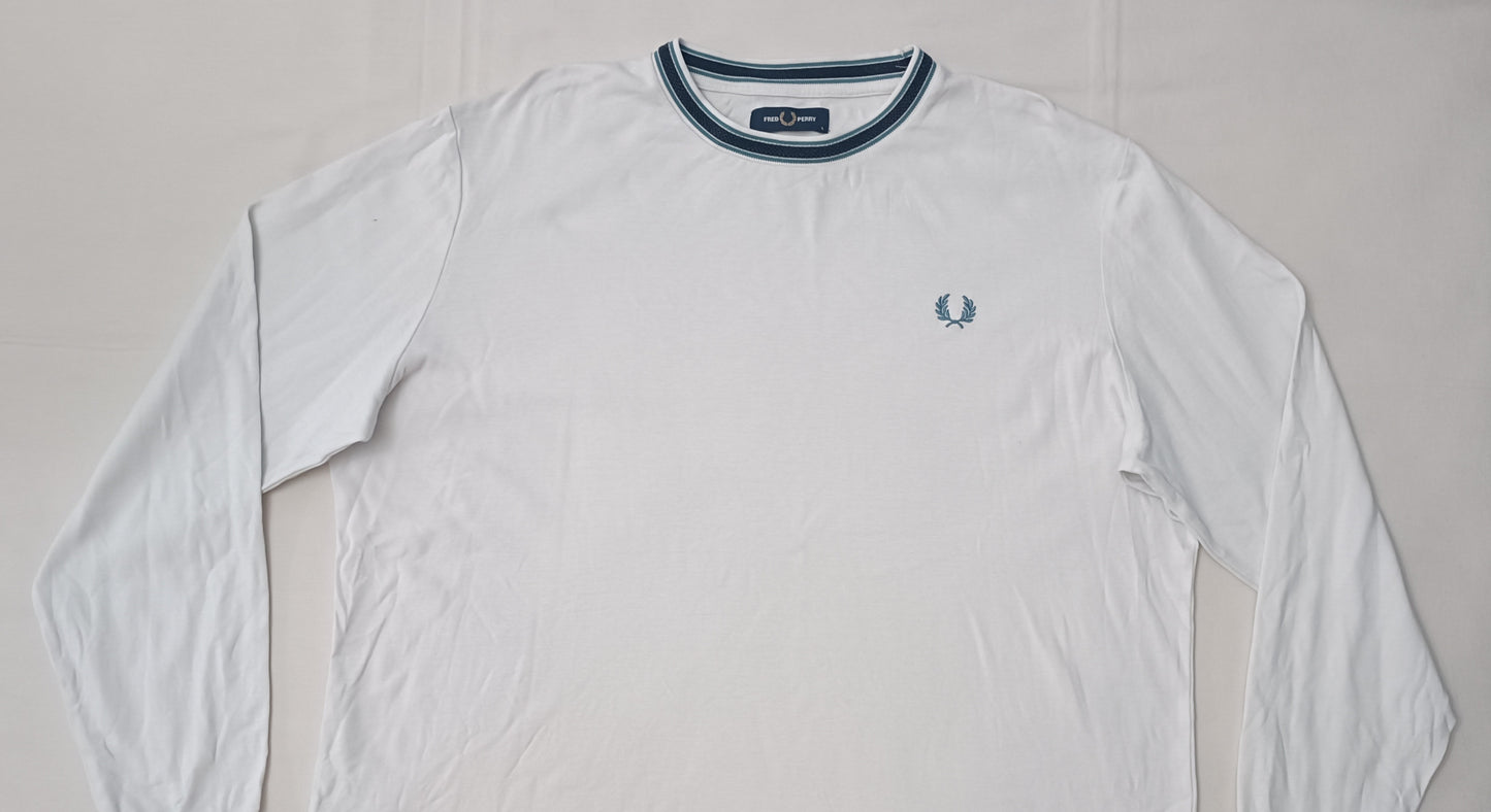 (L) Fred Perry Long Sleeve блуза
