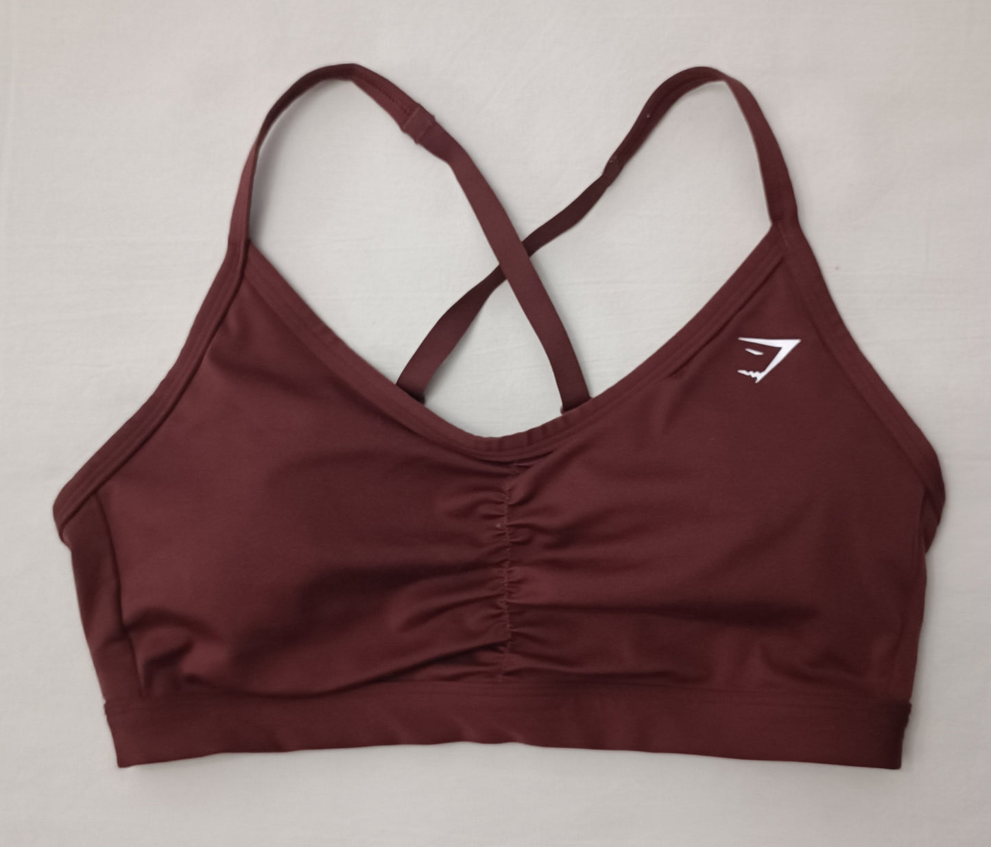 (ДАМСКО) (S) Gymshark Ruched Sports Bra бюстие