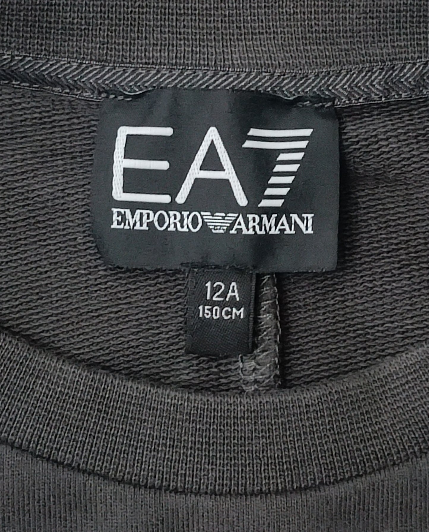 (ДЕТСКО) (Ръст 147-158см) Emporio Armani EA7 Sweatshirt горнище