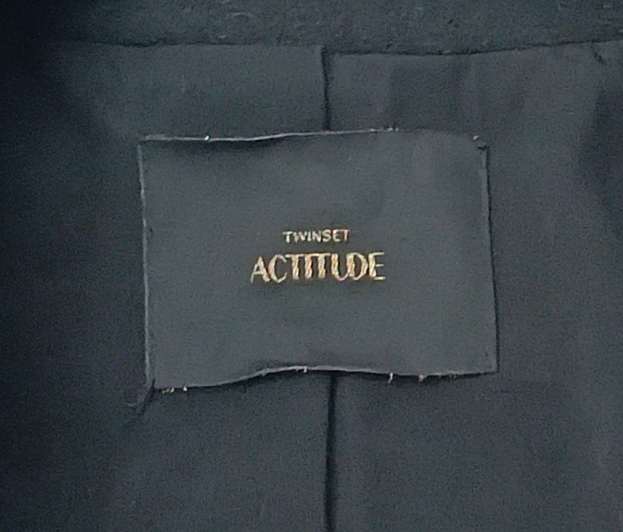 (ДАМСКО) (M) Twinset Actitude Wool Coat вълнено палто, яке