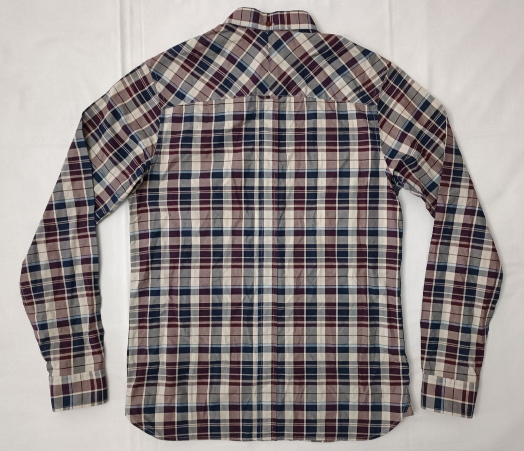 (S) Fred Perry Long Sleeve риза
