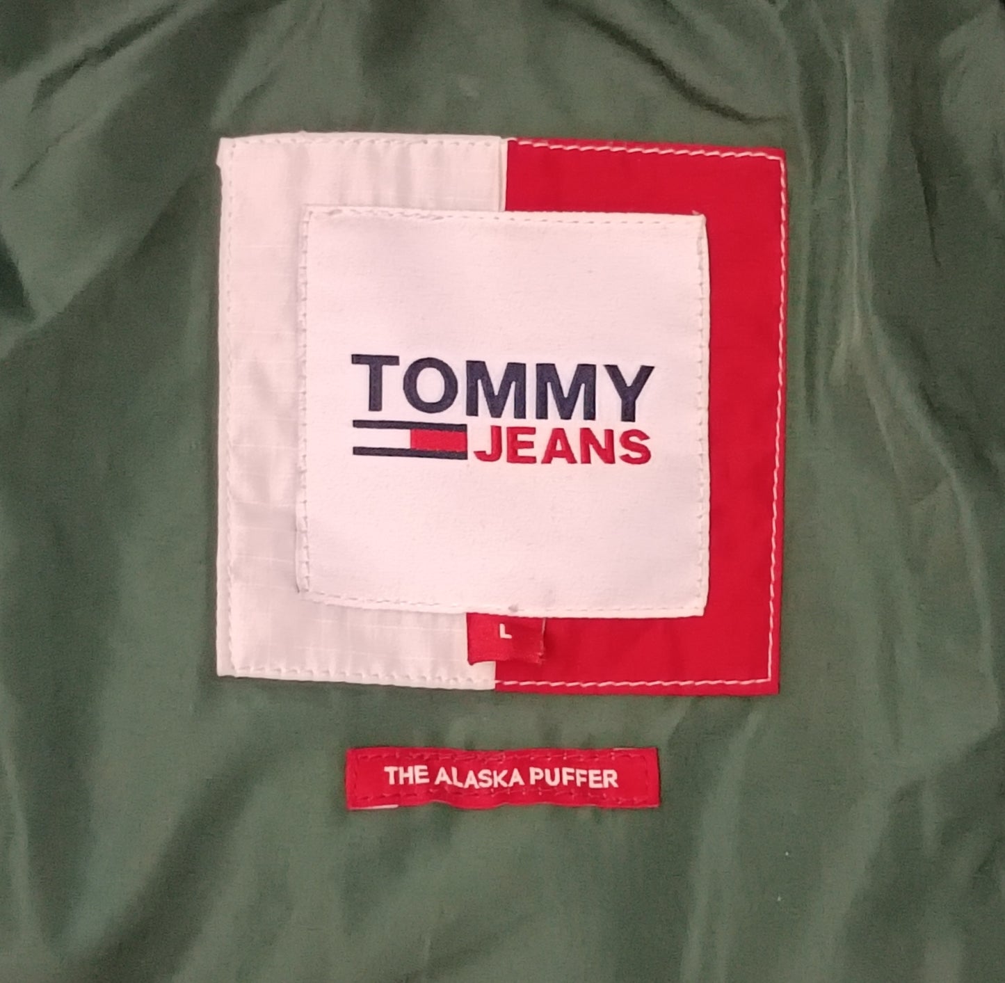 (L) Tommy Jeans Alaska Down Puffer Jacket пухено яке