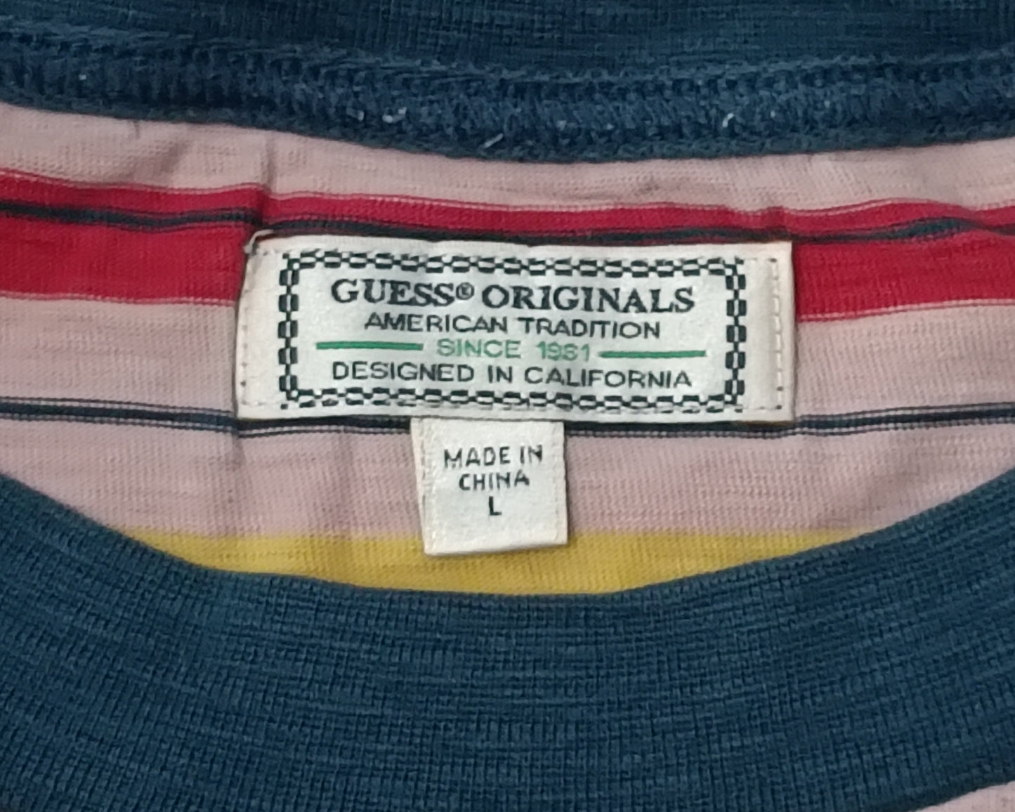 (L) Guess Originals Los Angeles Shirt тениска