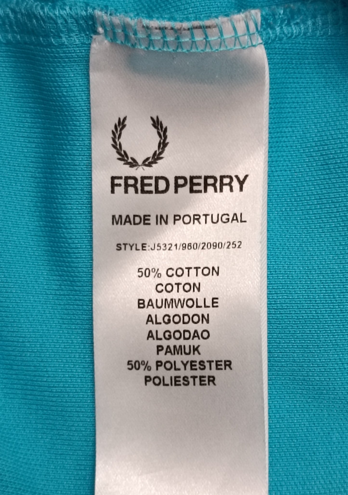 (S) Fred Perry Sweatshirt горнище