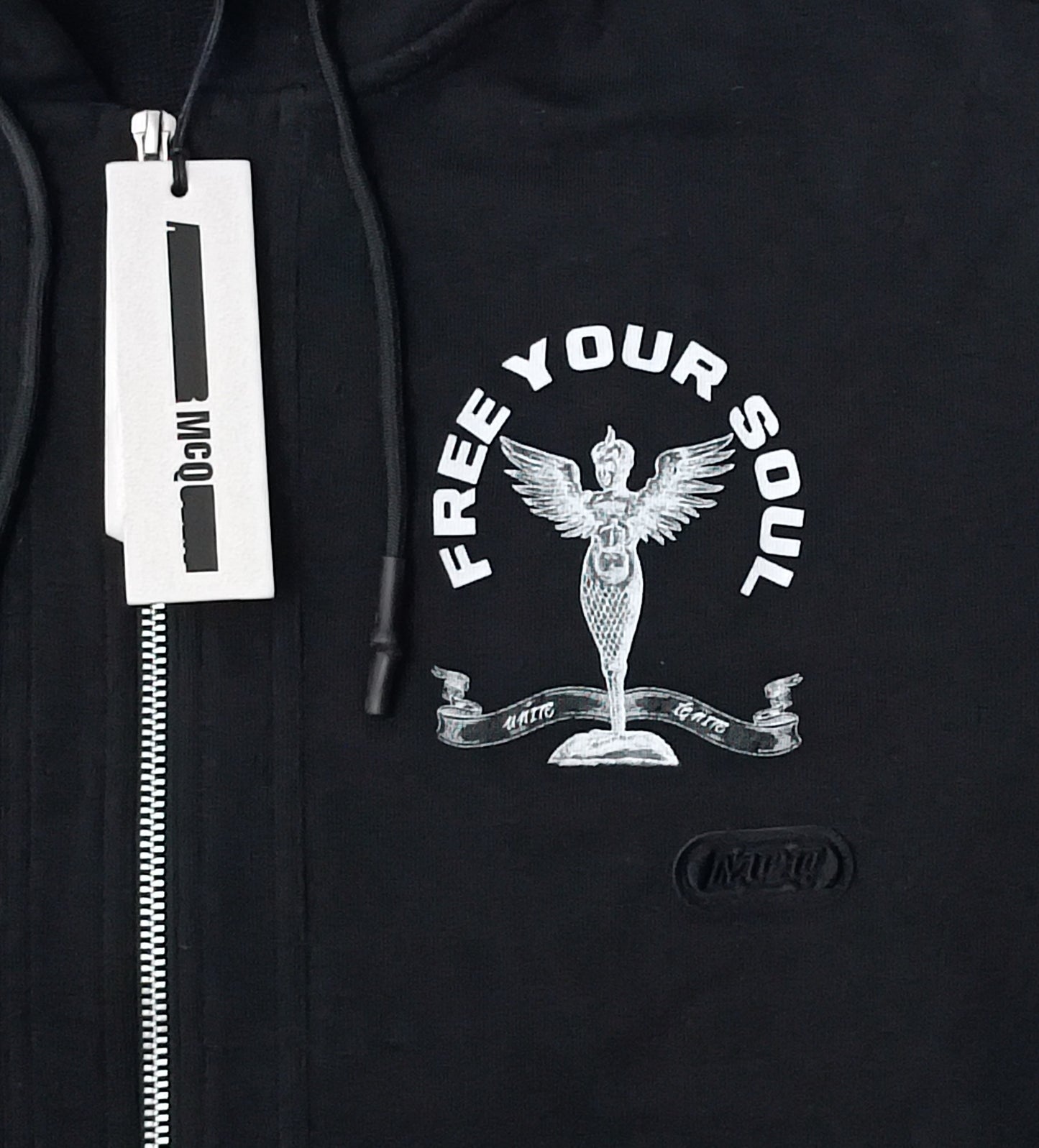 (L) Alexander McQueen Free Your Soul Face The Future Hoodie горнище