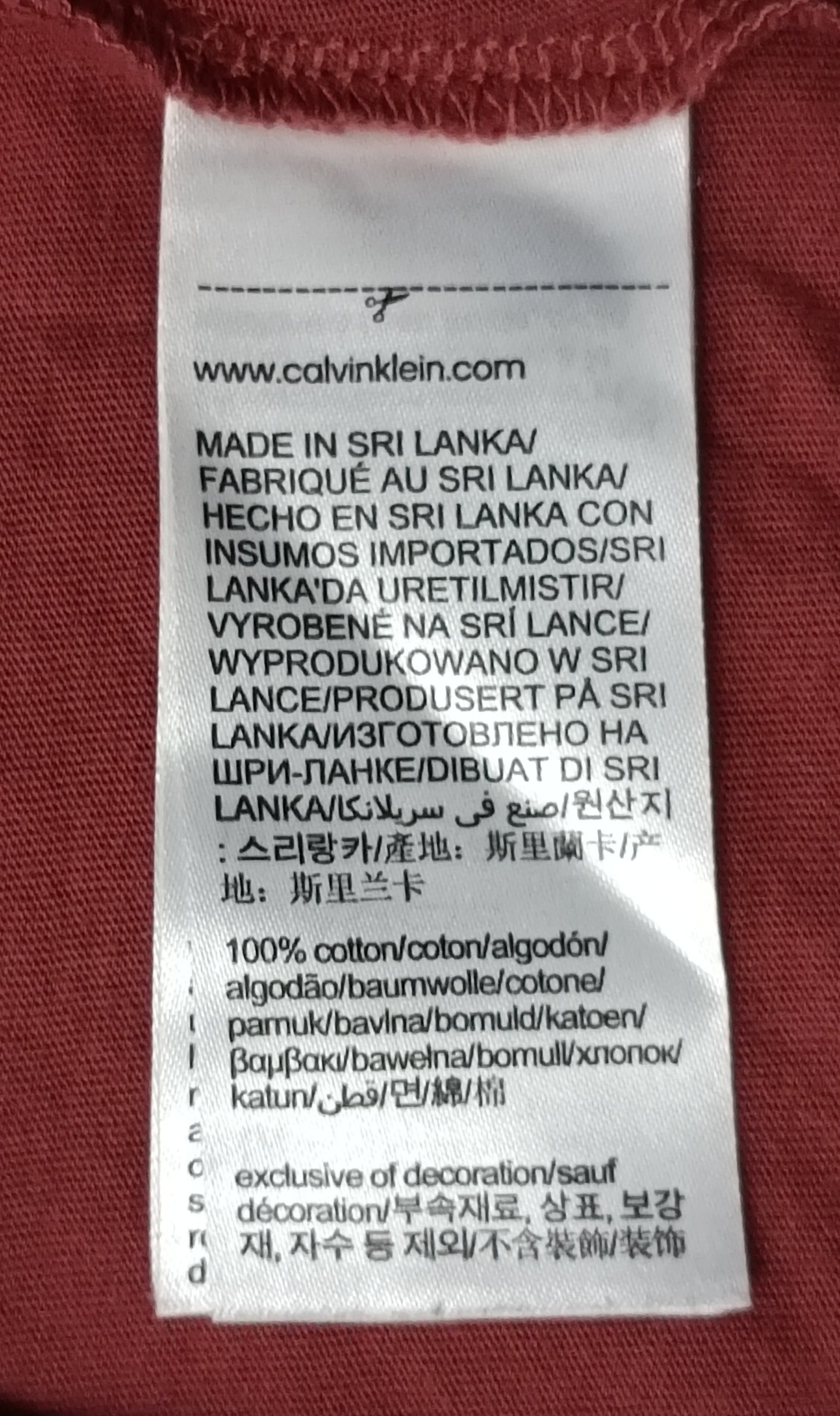 (ДАМСКО) (S) Calvin Klein Jeans Tee тениска