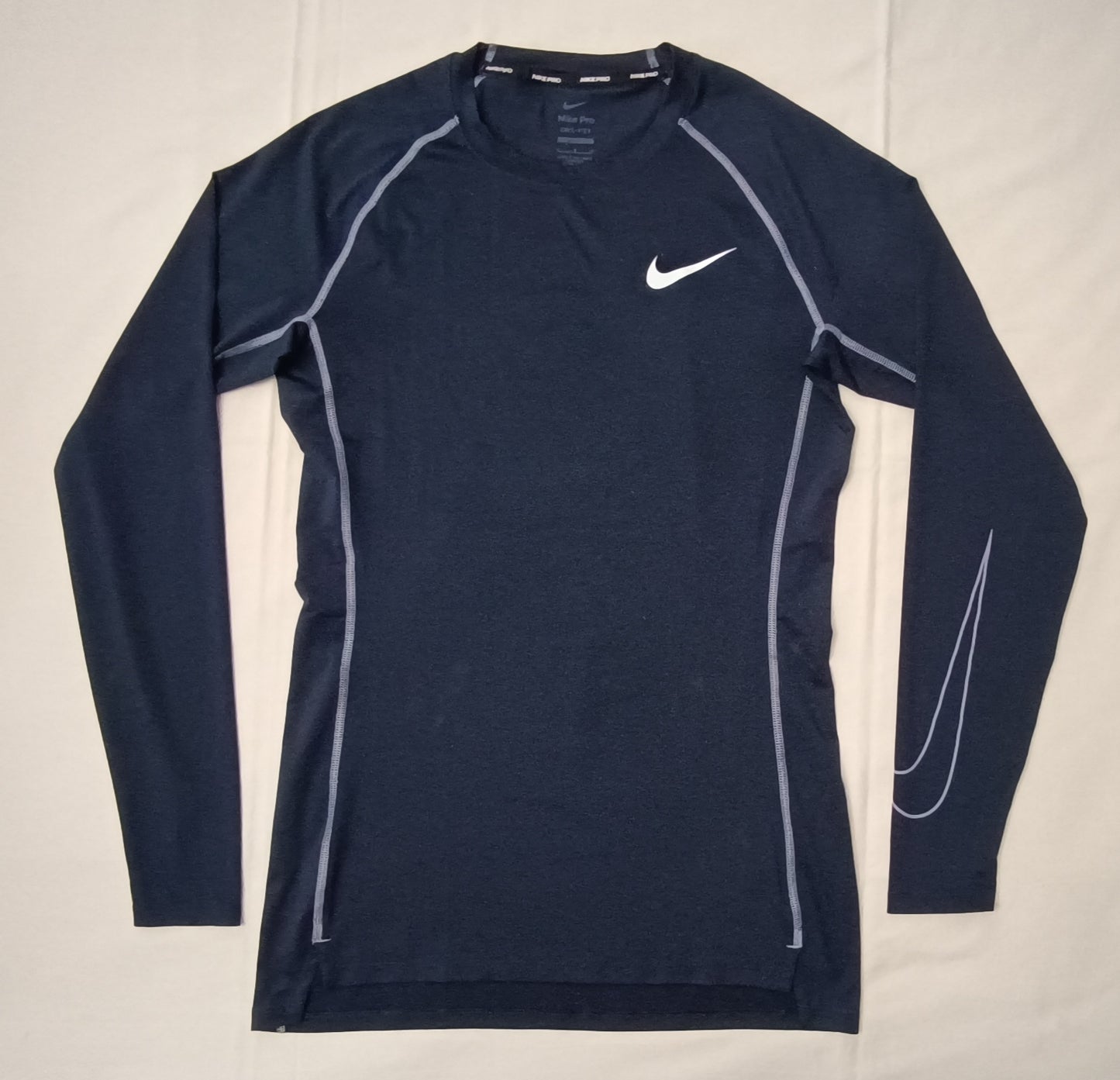 (L) Nike PRO DRI-FIT Tight Fit Long Sleeve Top блуза