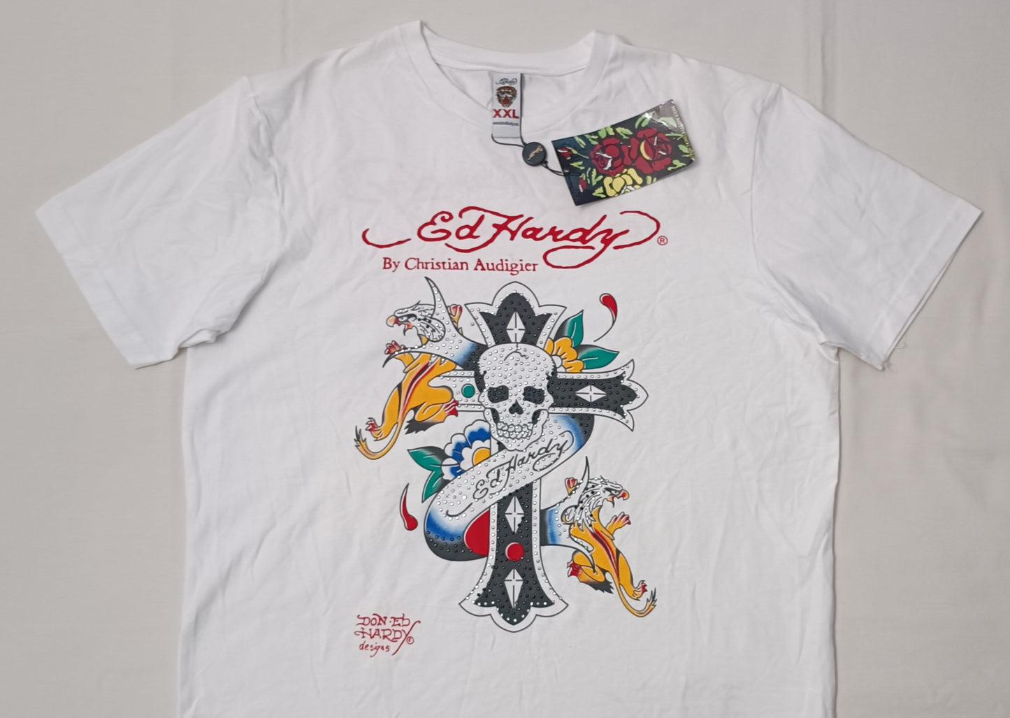 (2XL) Ed Hardy by Christian Audigier Shirt тениска