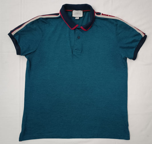 (M) Gucci Polo Shirt поло тениска
