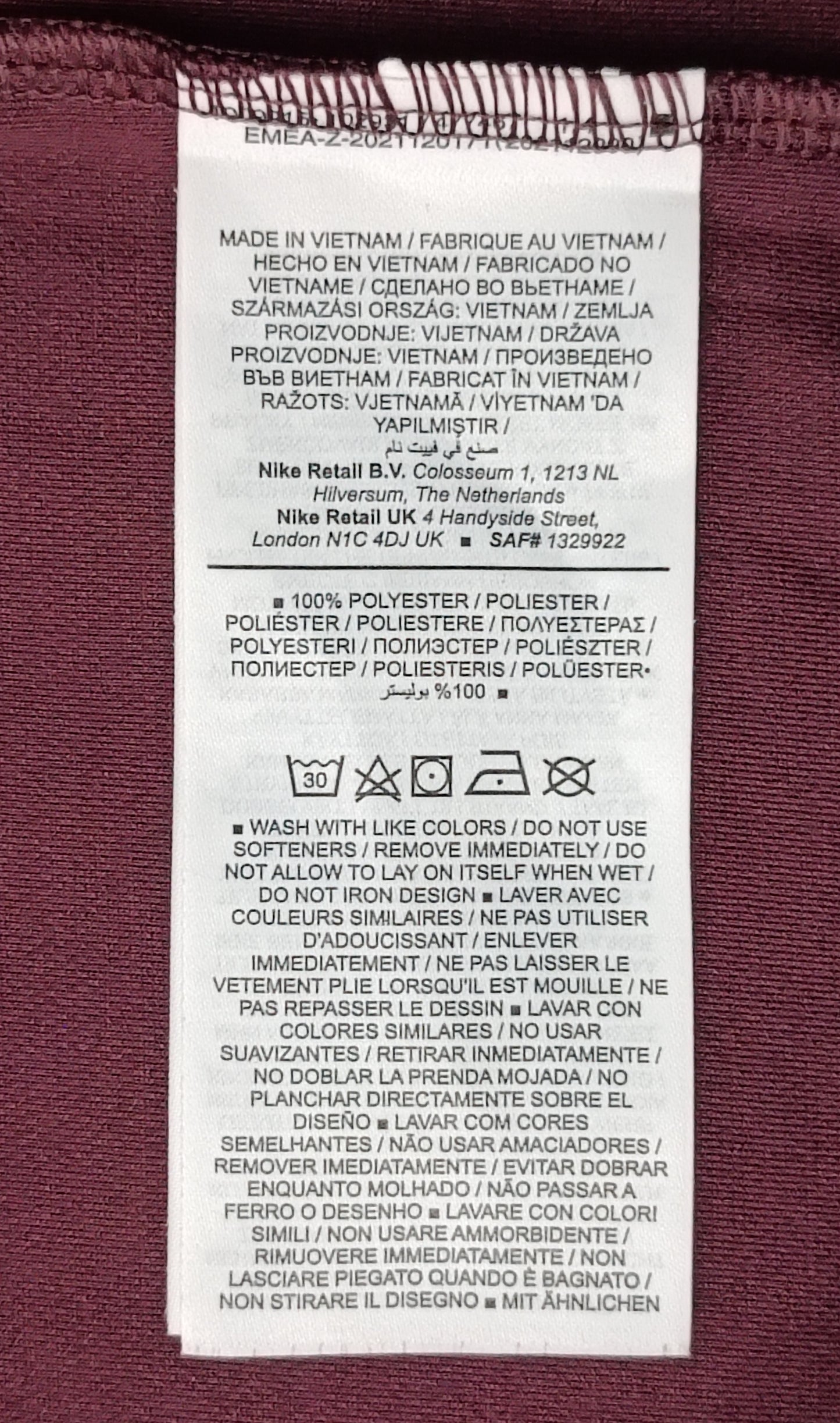 (XL) Nike DRI-FIT Polo Tee тениска