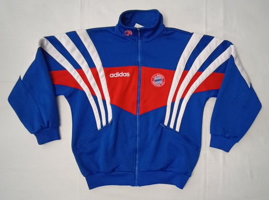 (ДЕТСКО) (Ръст 158-170см) Adidas Bayern Munchen Vintage Sweatshirt горнище